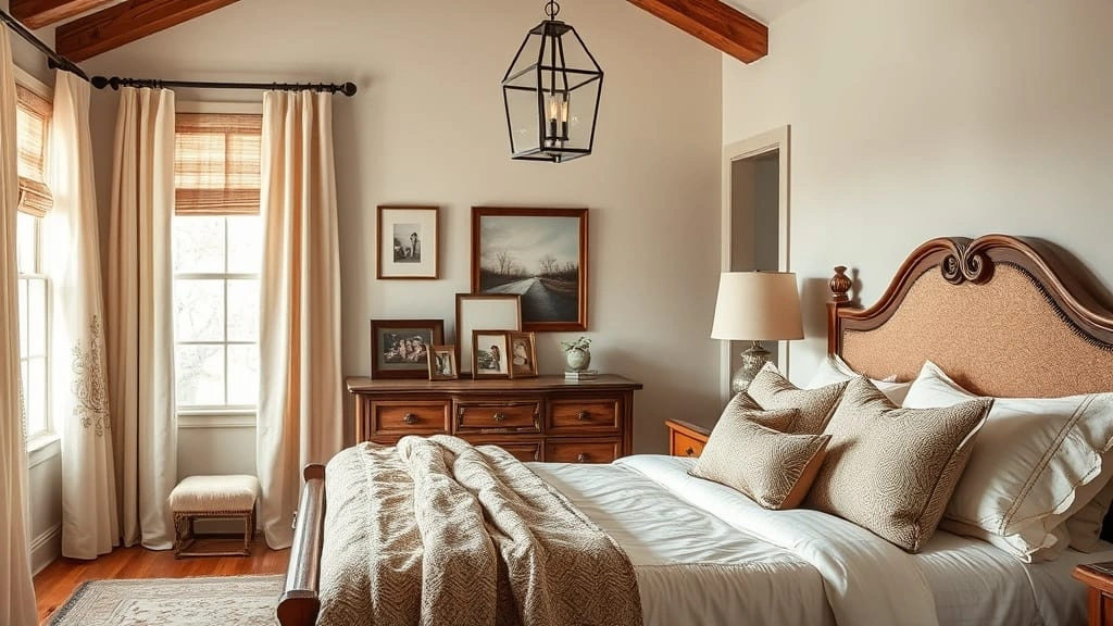 Peaceful Texas Decor Retreat Bedroom