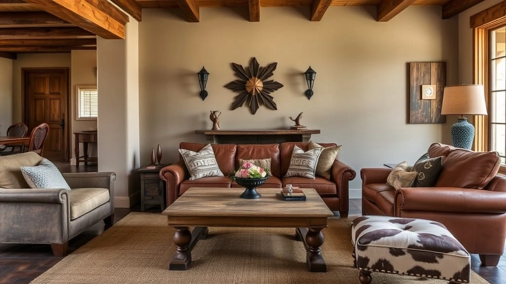 Western Inspired Furniture for Texas Decor Style